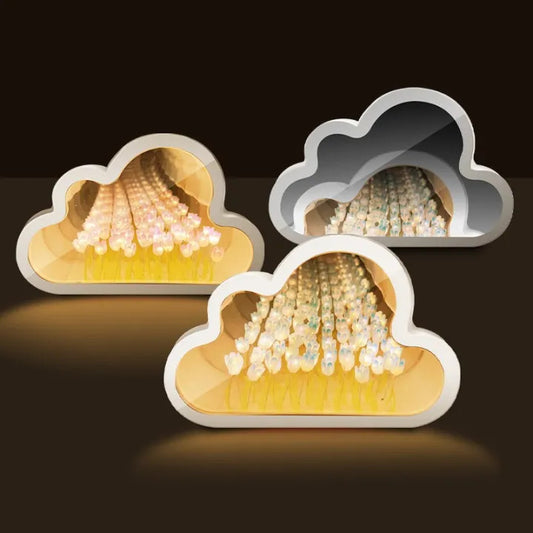 Flower Cloud Tulip Mirror Lighting Lamp - Marwat's Collection